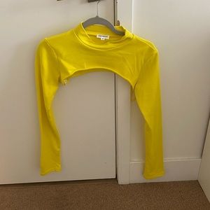 Superdown neon yellow shrug